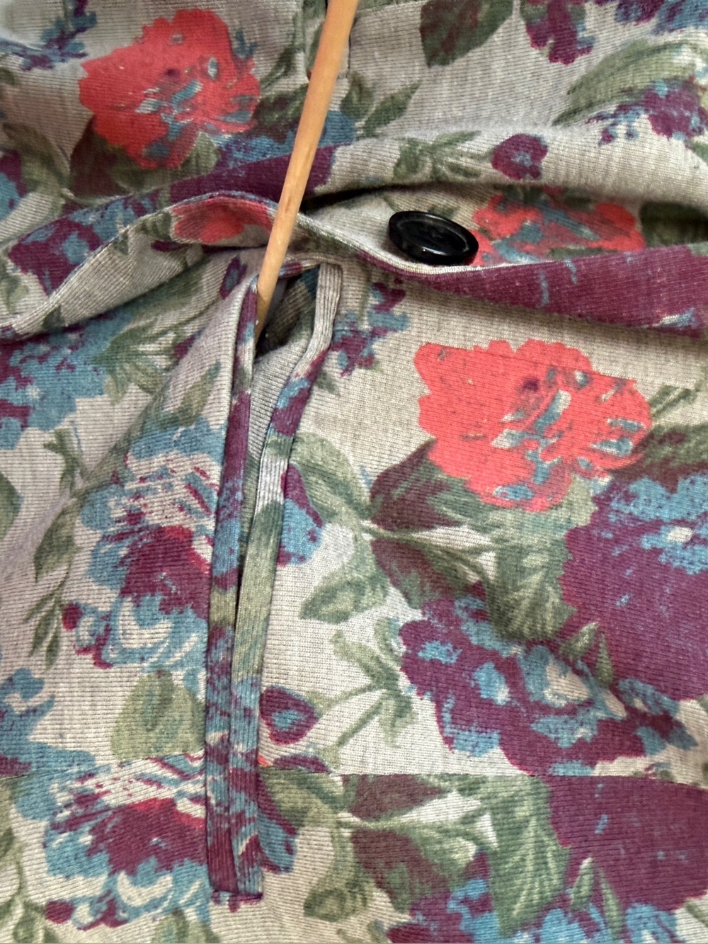 Zara Floral Jersey-like Texture Blazer Jacket - Picture 12 of 16